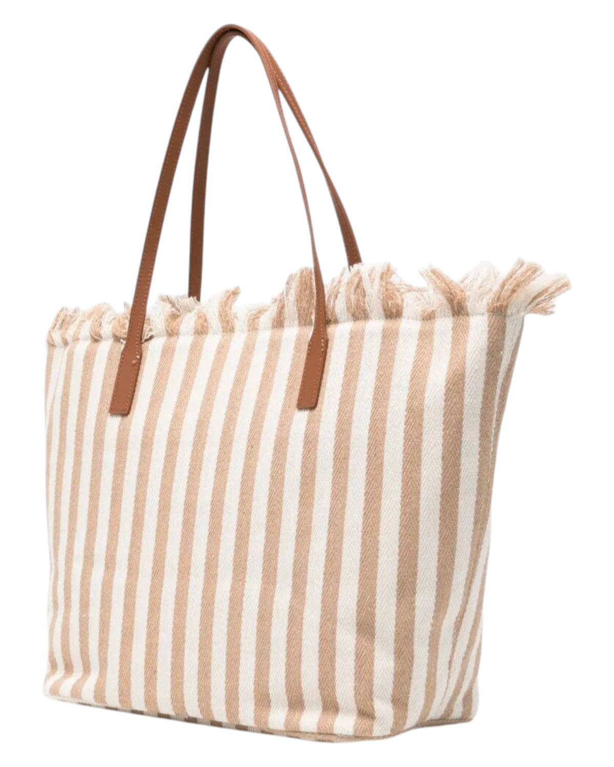 Borsa Shopper City MC2 Saint Barth in canvas a righe