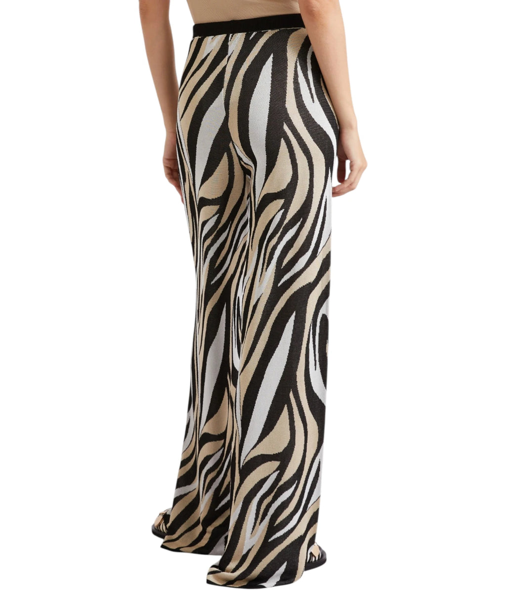 Pantalon Marella NEMBI en jacquard de viscose
