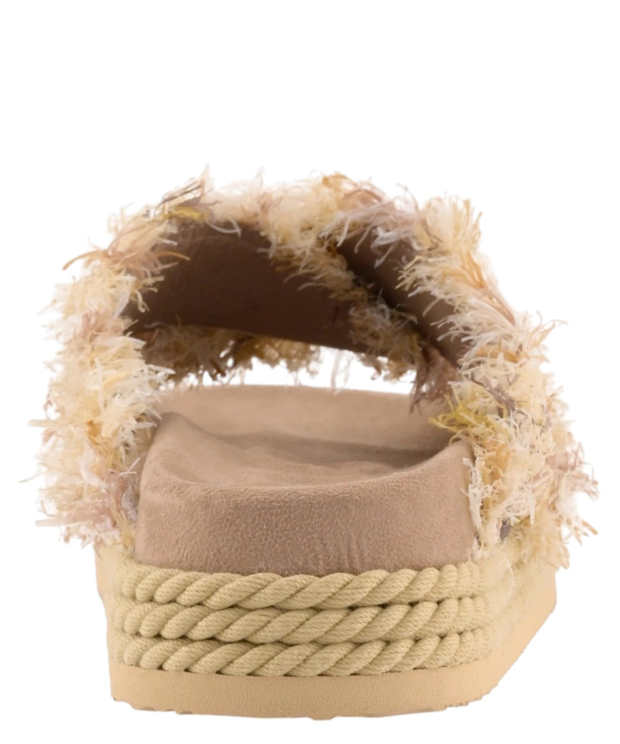 Sandali Mou Criss-Cross in Raffia Multicolor