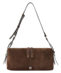 Pinko Keeper Bag Media in Suede con Love Birds