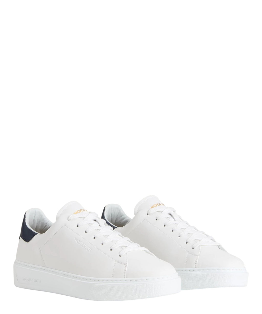 Baskets Woolrich Homme Cuir de Veau