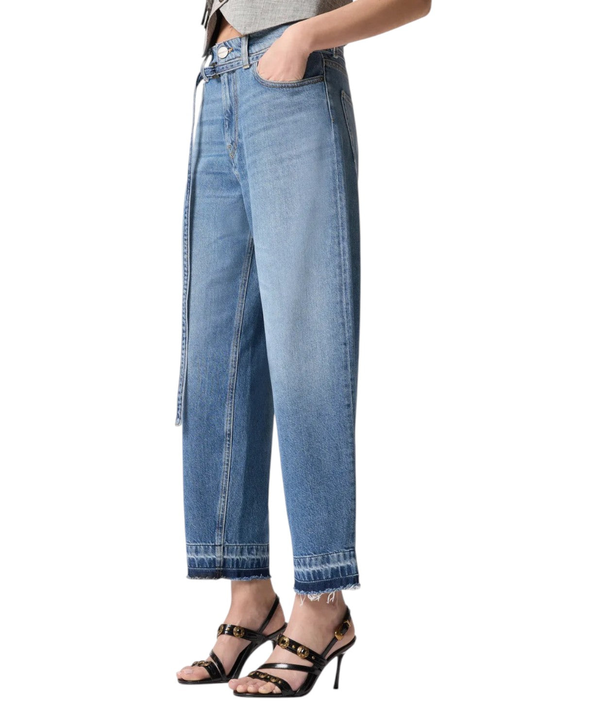 Jeans Balloon Pinko Vita Bassa Estelle Egg