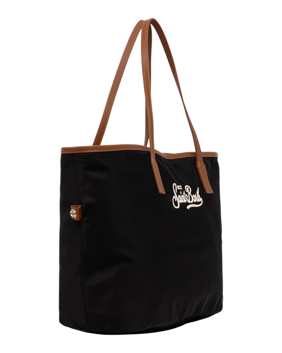 Borsa City in Nylon Nero per Uso Quotidiano