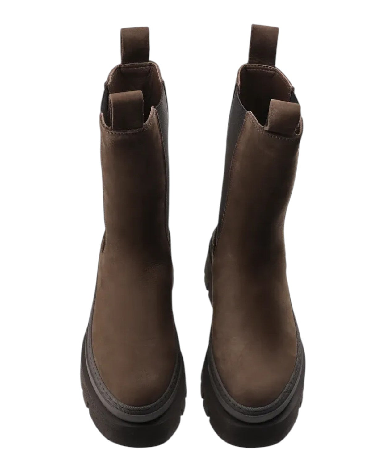 Stivaletti CPH685 Chelsea in Nubuck con Suola Platform