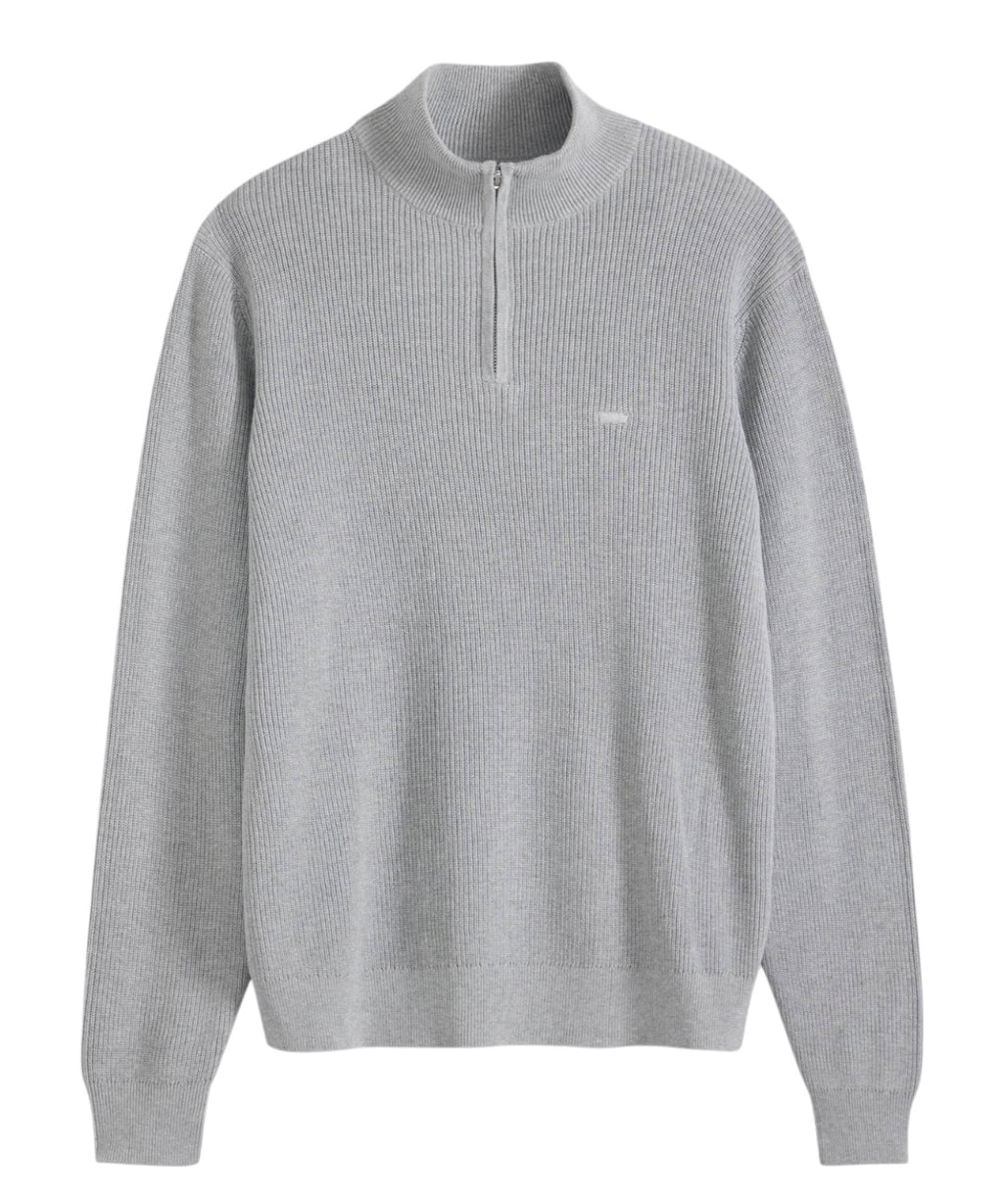 Sweat-shirt Housemark à demi-zip en coton