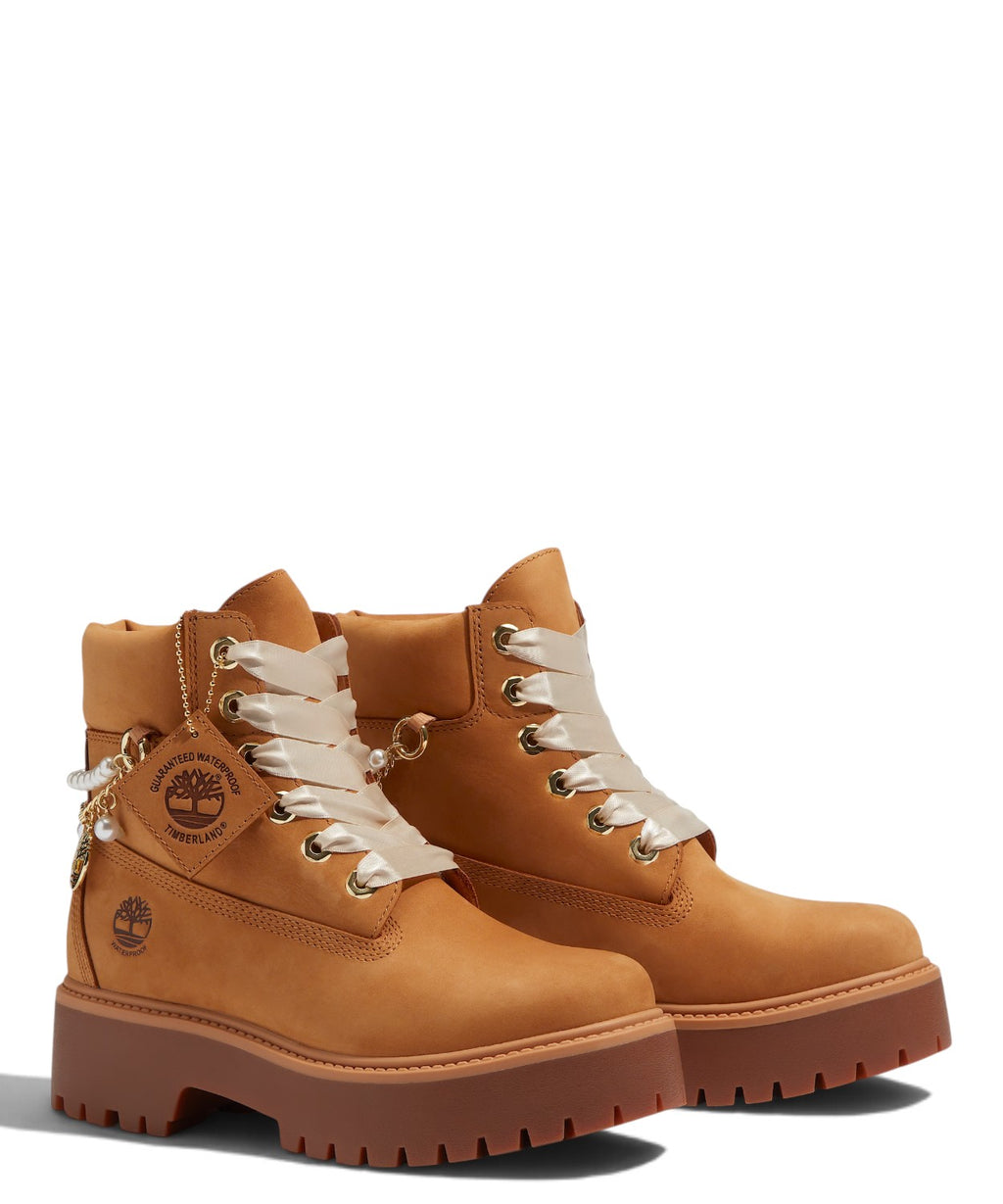 Bottine imperméable femme à plateforme 6-Inch Stone Street Timberland