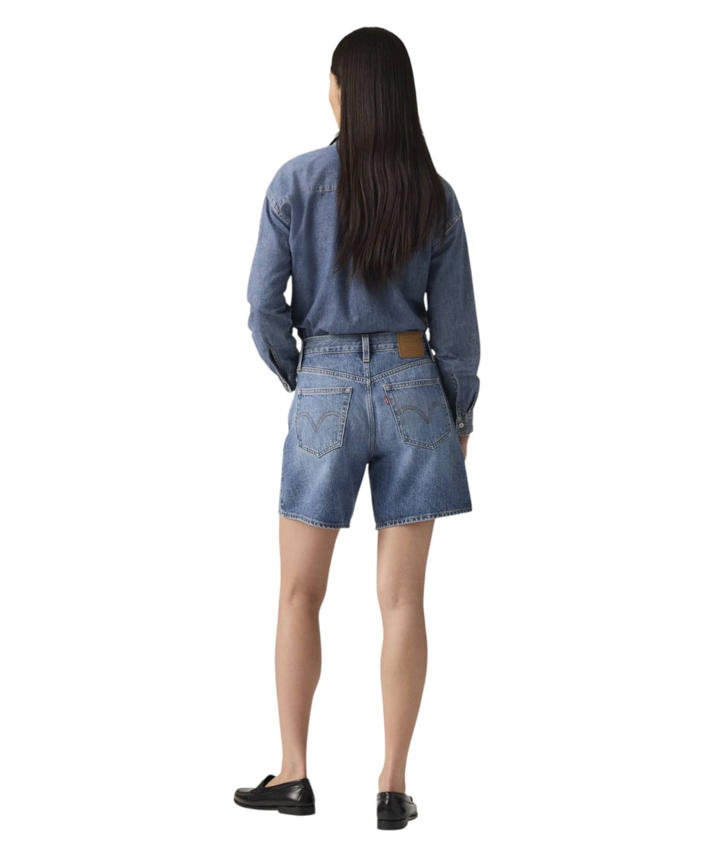 Short Donna Levi’s High Baggy en Denim