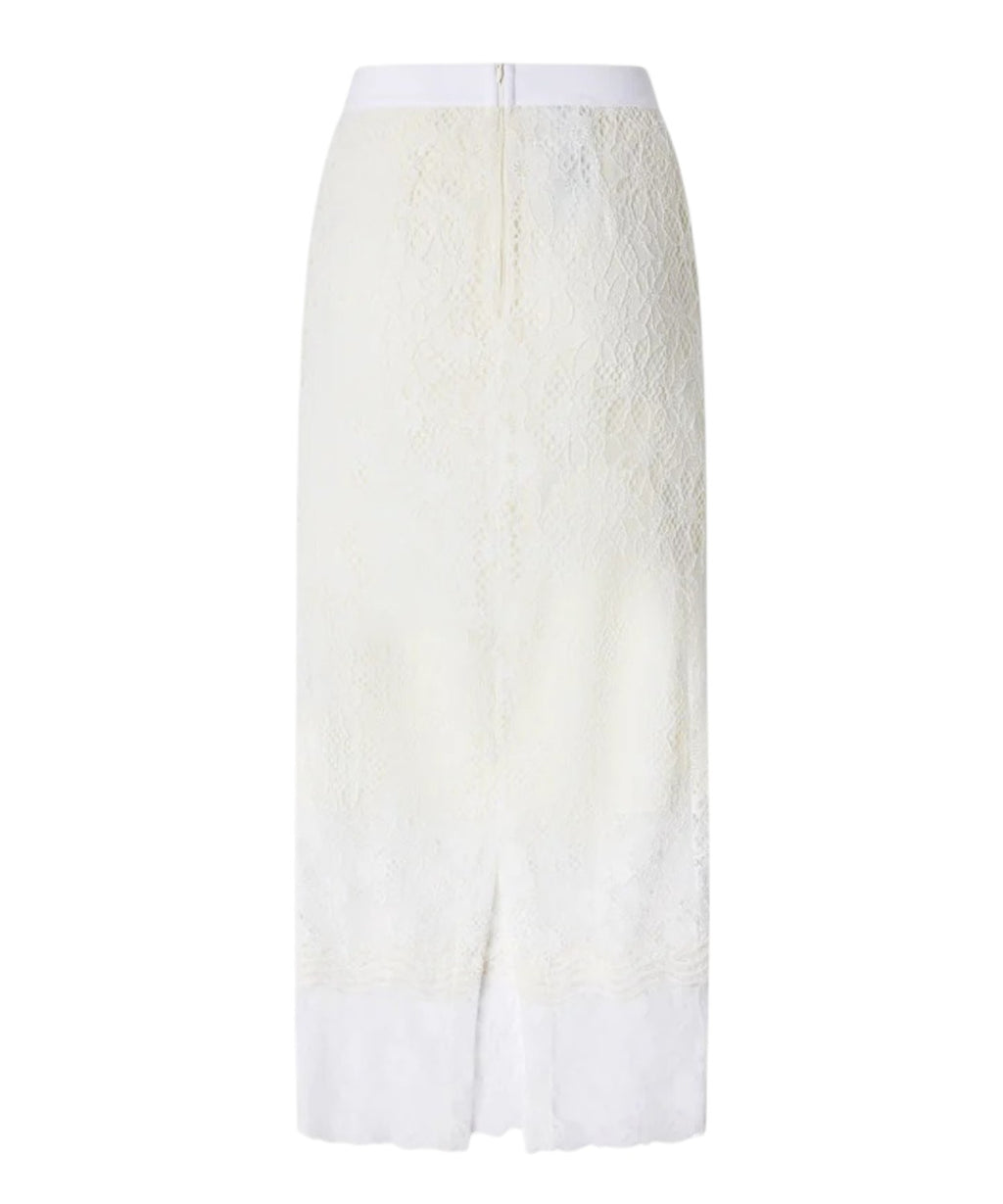 Jupe Midi Dentelle Pinko Harmonie