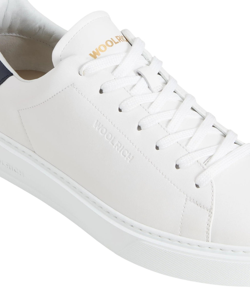 Baskets Woolrich Homme Cuir de Veau