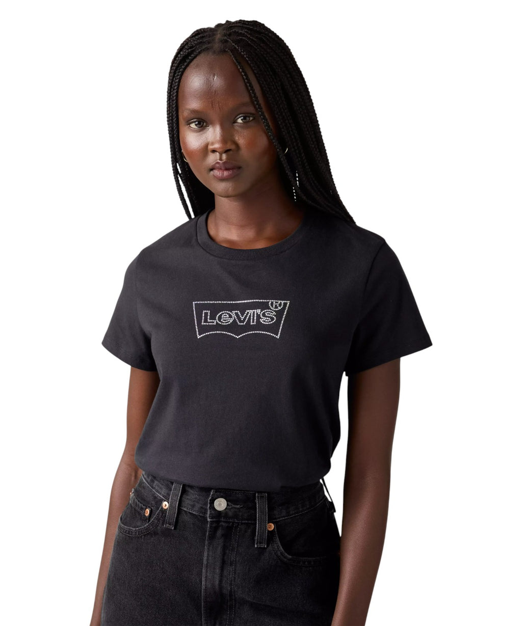 T-shirt Levi's en coton avec logo strass