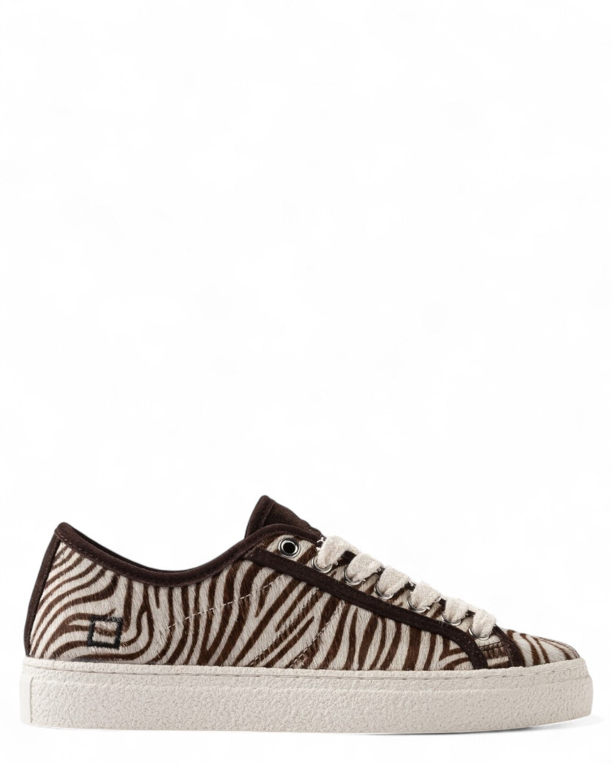 Sneakers Tender Zebra in Pelle-D.A.T.E.-Sneakers-Vittorio Citro Boutique