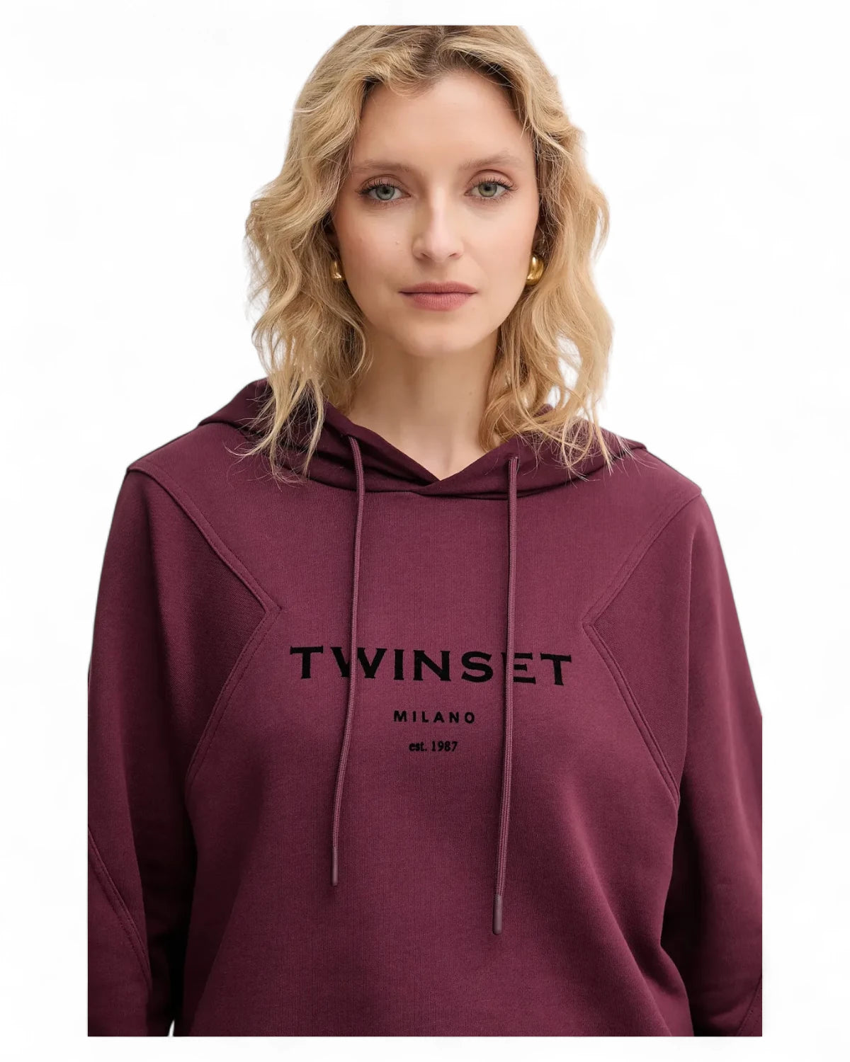 Tuta Twinset in Lana con Cappuccio-Twinset-Tuta-Vittorio Citro Boutique