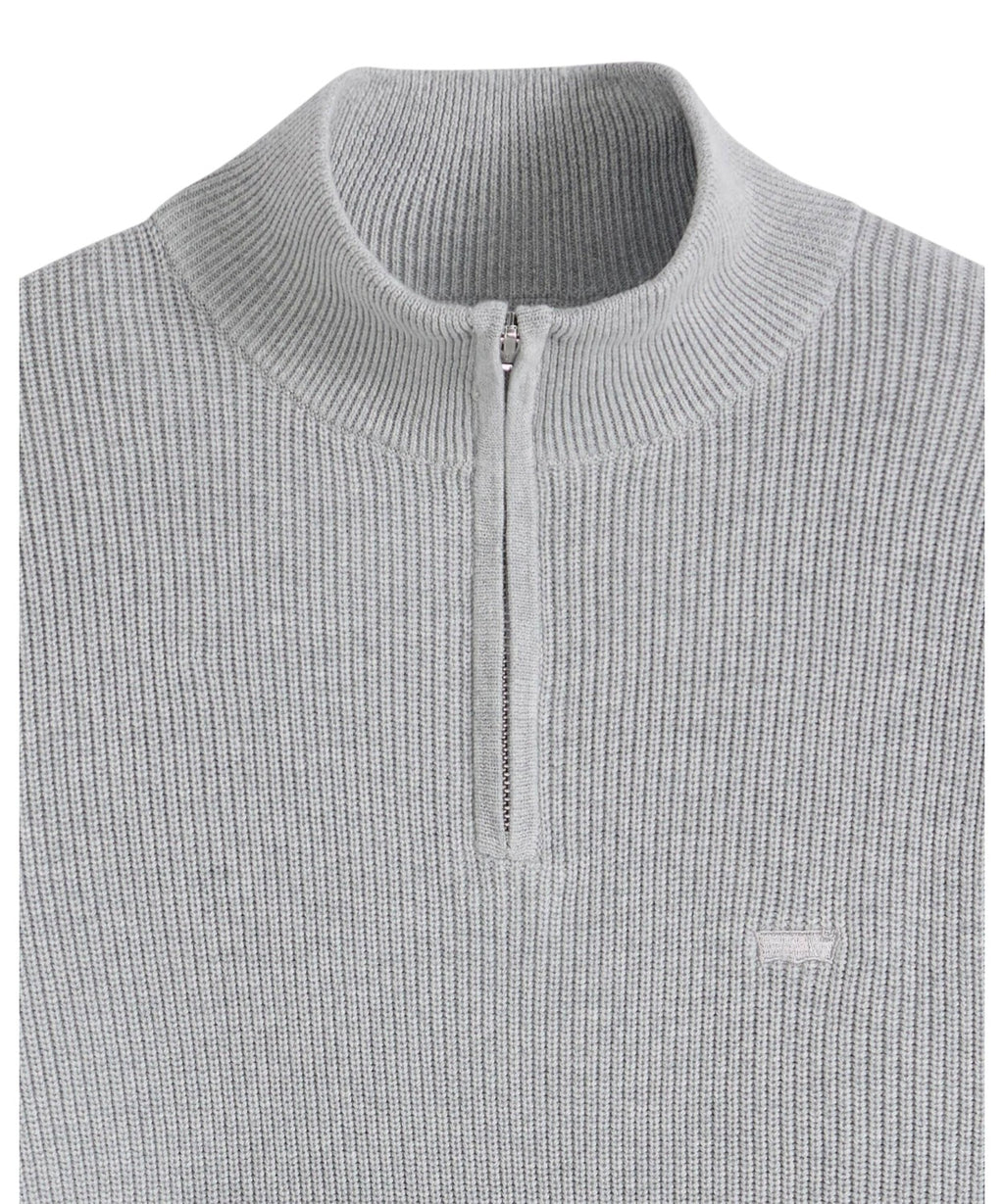 Sweat-shirt Housemark à demi-zip en coton
