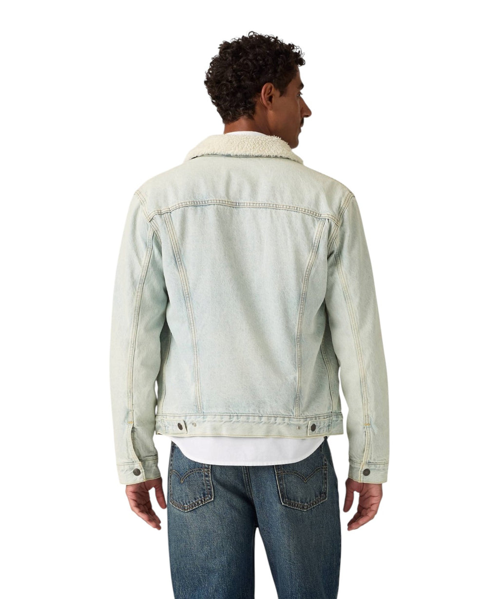 Veste Levi’s Trucker Type III en denim doublée de sherpa