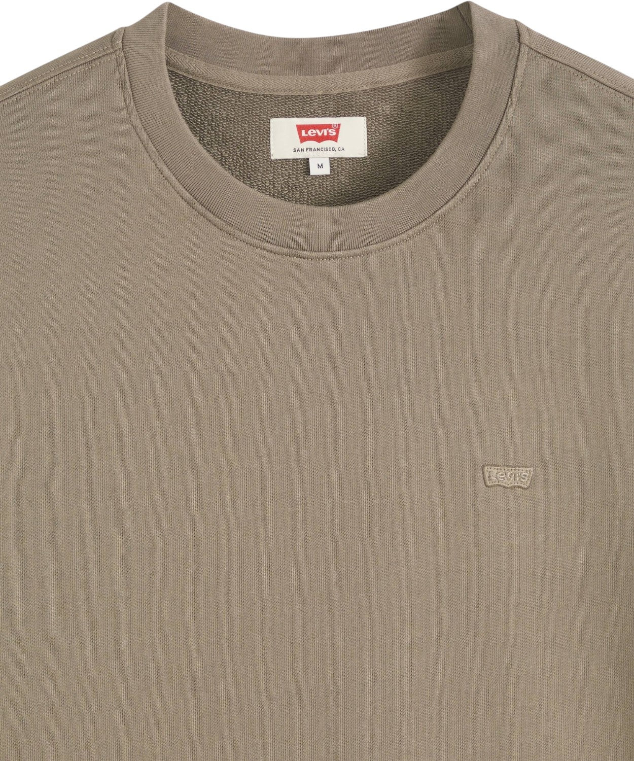 Felpa Levi’s uomo cotone French Terry