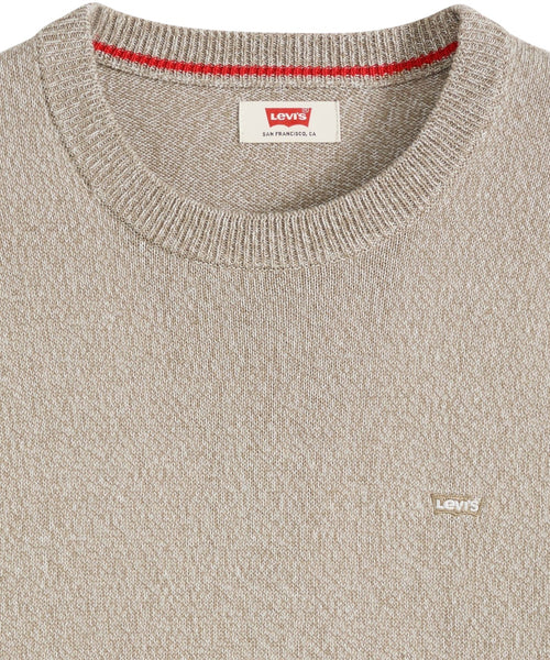 Maglia Leggera in Cotone Girocollo con Logo Housemark