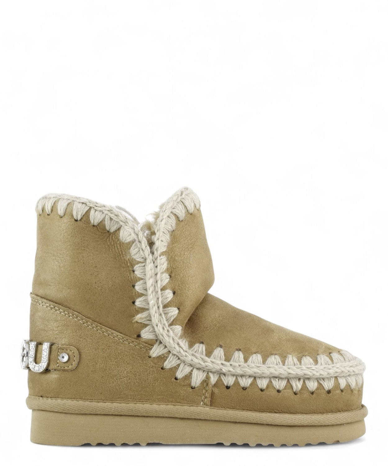 Eskimo 18 con Logo in Strass in Montone Double-Face-Stivali-Mou-Vittorio Citro Boutique