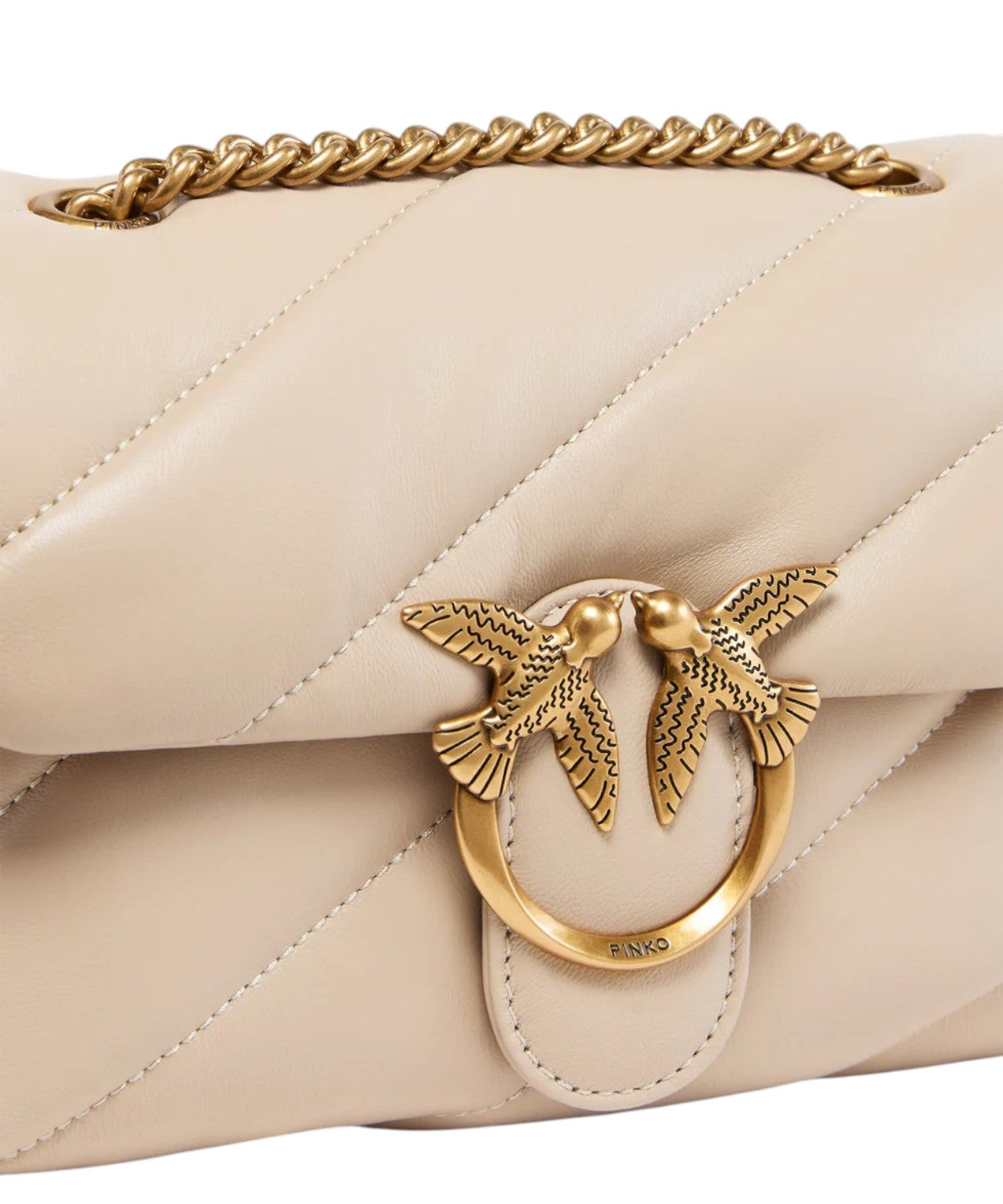 Borsa Puff Maxi Quilt Pinko con Tracolla