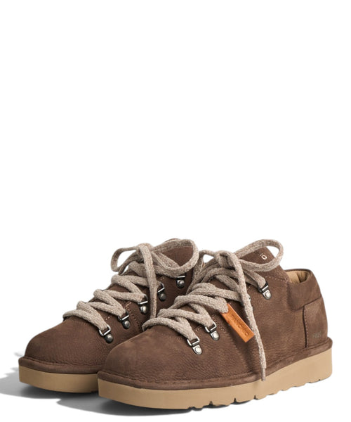 Scarpe Allacciate Uomo in Nabuk Panchic P007 Clay