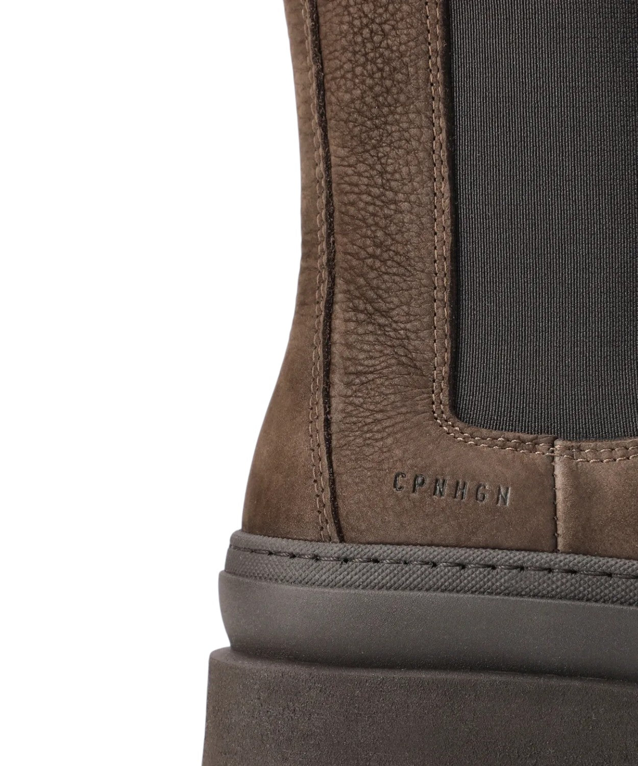 Stivaletti CPH685 Chelsea in Nubuck con Suola Platform