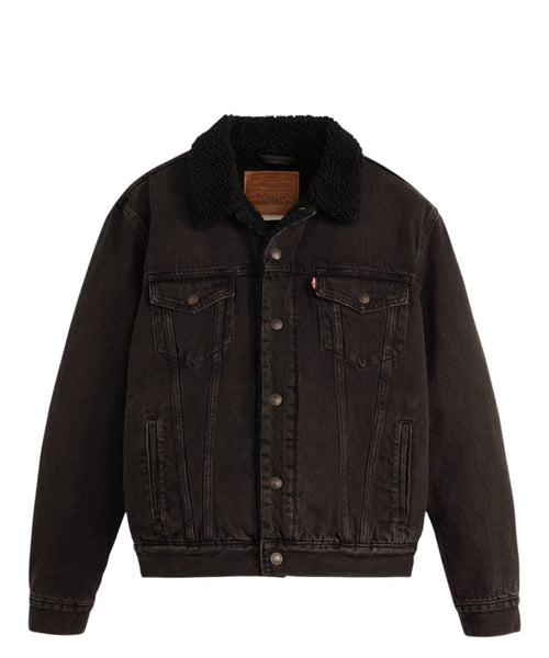 Giacca in denim Levi’s Sherpa Trucker Type III con fodera sherpa