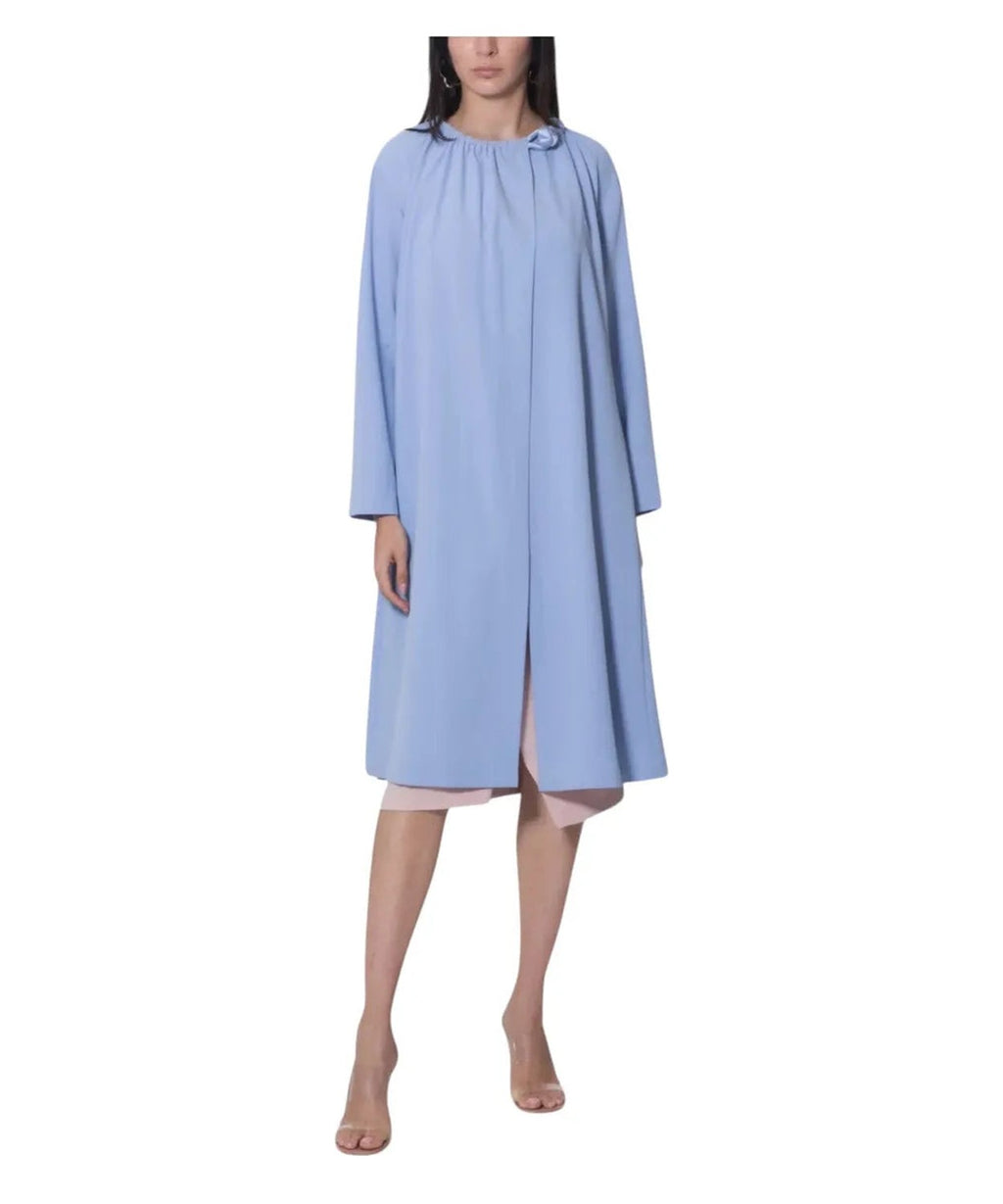 Giacca Lunga in Crepe-Emporio Armani-Giacche-Vittorio Citro Boutique