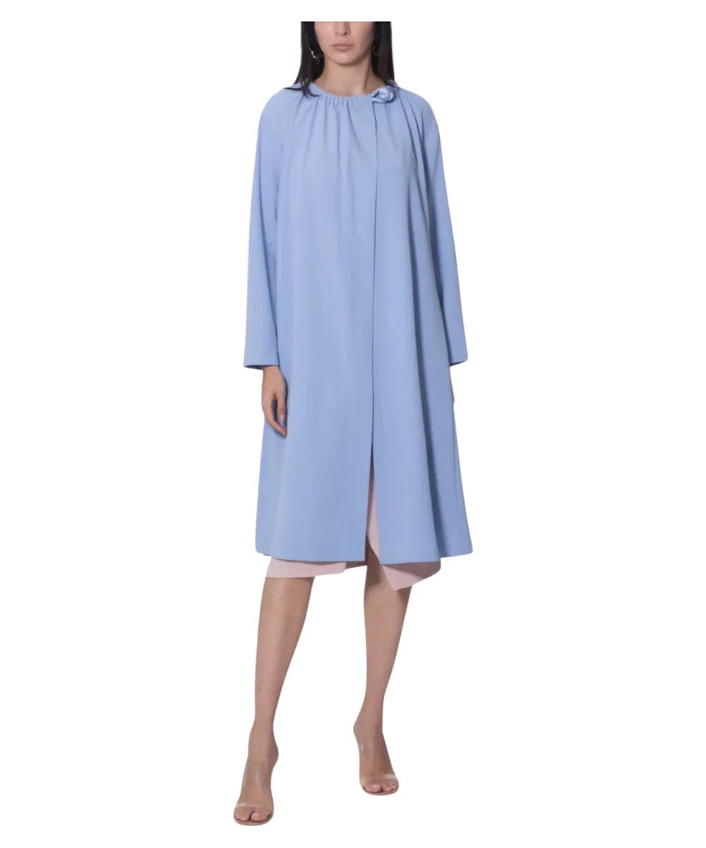 Giacca Lunga in Crepe-Emporio Armani-Giacche-Vittorio Citro Boutique