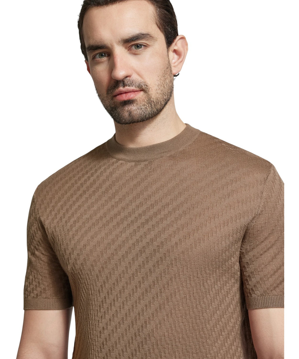 T-shirt Homme Emporio Armani avec Motif en Relief