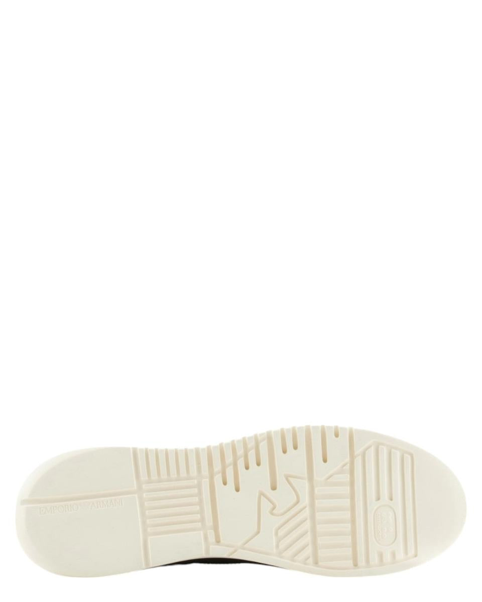 Sneakers Uomo in Nabuk con Suola Zigrinata-Emporio Armani-Sneakers-Vittorio Citro Boutique