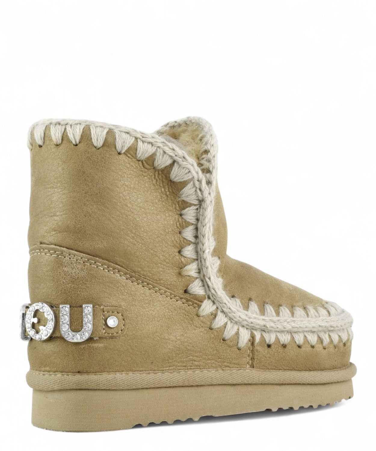 Eskimo 18 con Logo in Strass in Montone Double-Face-Stivali-Mou-Vittorio Citro Boutique