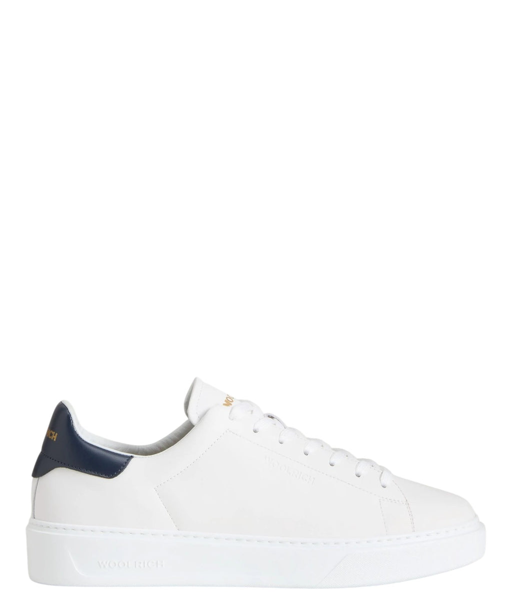Baskets Woolrich Homme Cuir de Veau