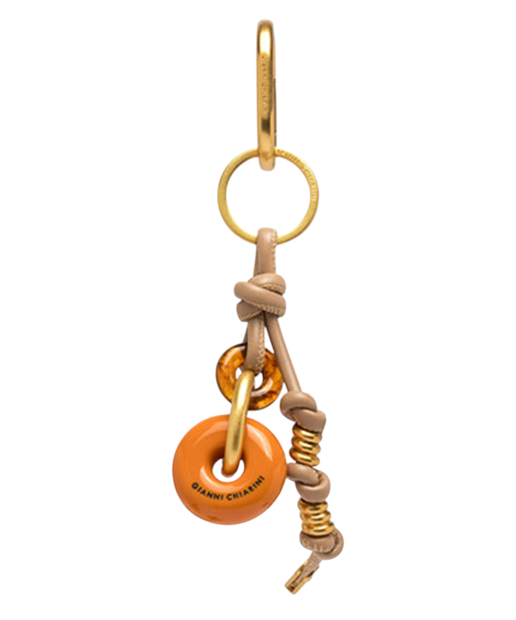Porte-clés Gianni Chiarini Donut en cuir