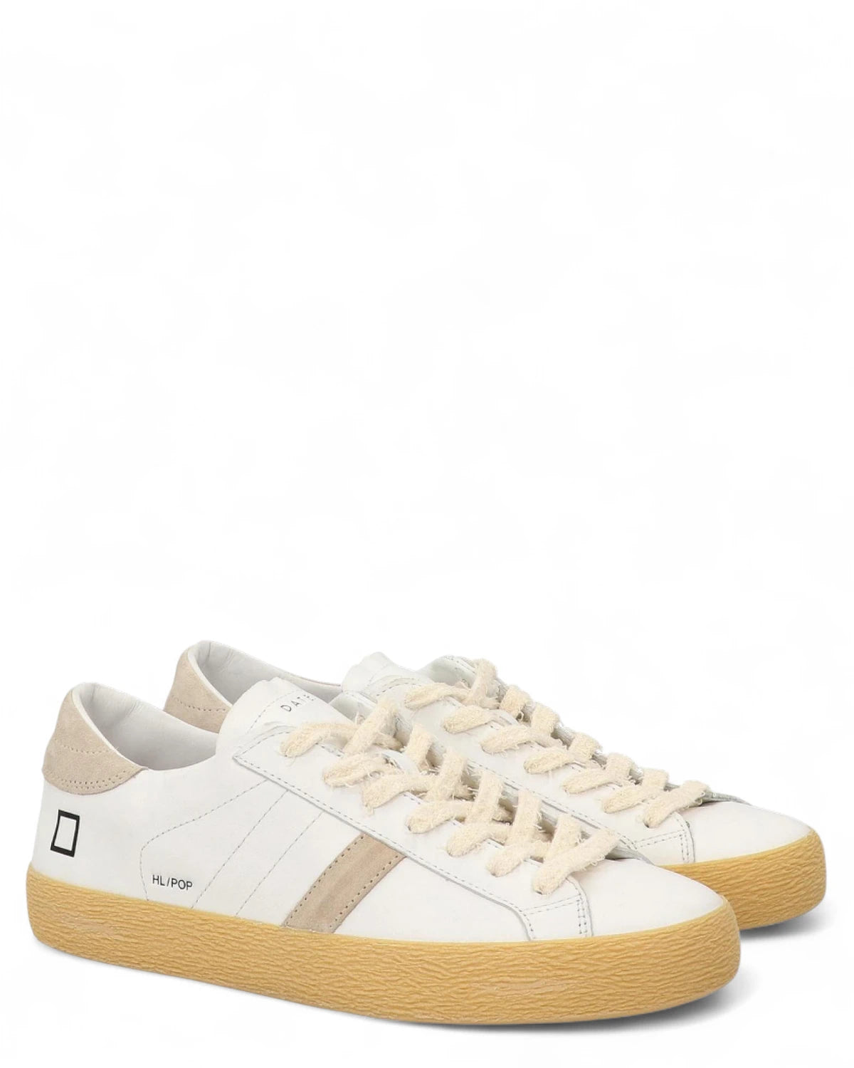 Sneakers hill low pop white-gum-D.A.T.E.-Sneakers-Vittorio Citro Boutique