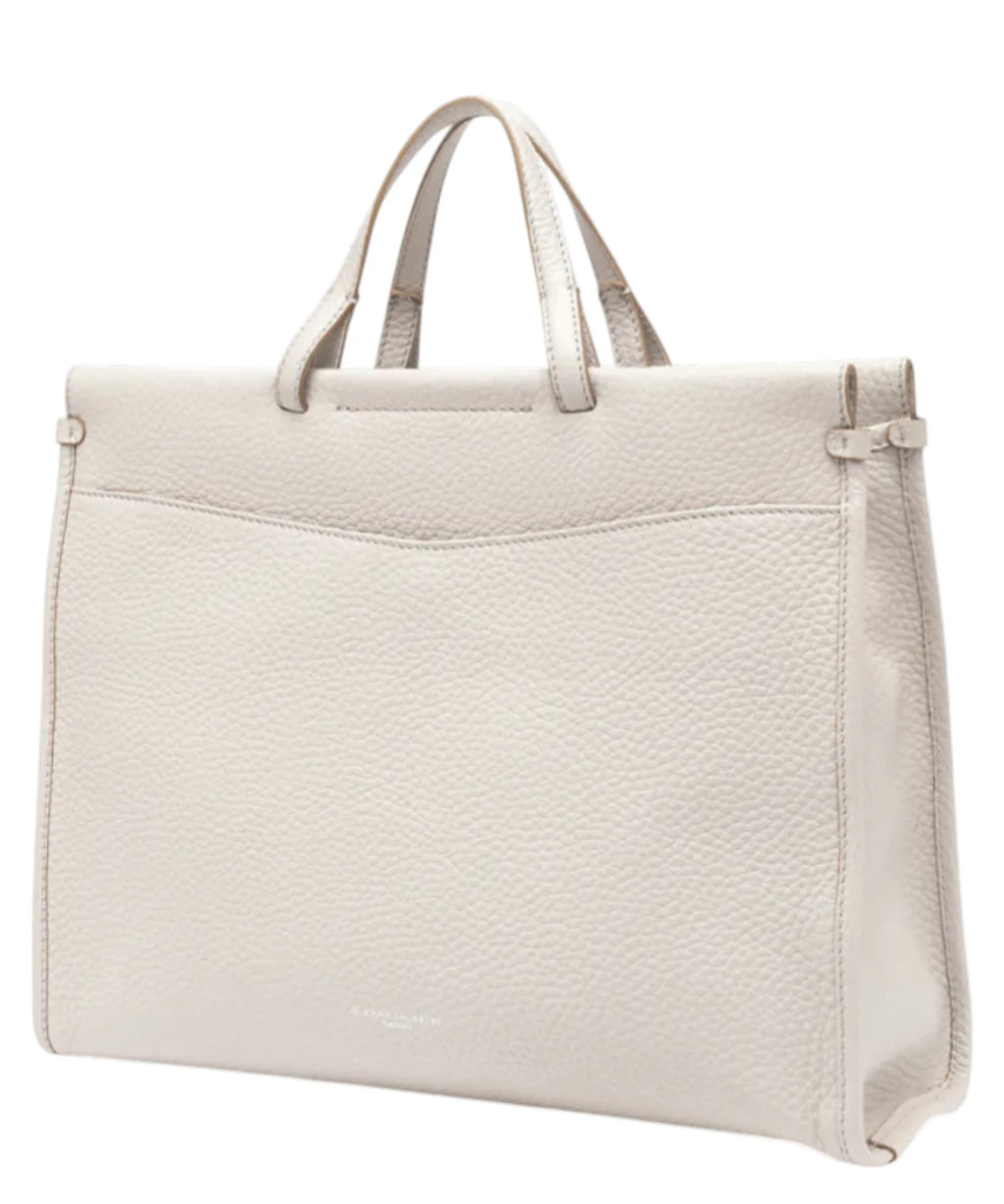 Borsa Lavinia Gianni Chiarini in Pelle Grana Maxi Porta PC con Tracolla