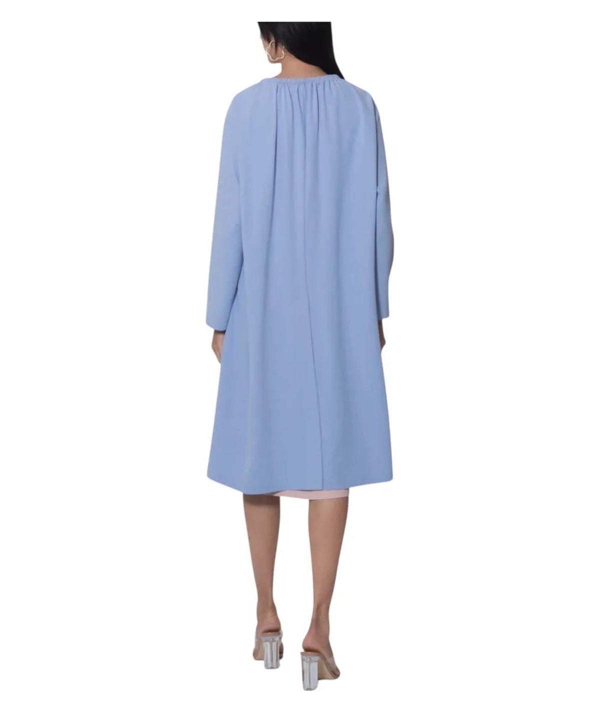 Giacca Lunga in Crepe-Emporio Armani-Giacche-Vittorio Citro Boutique