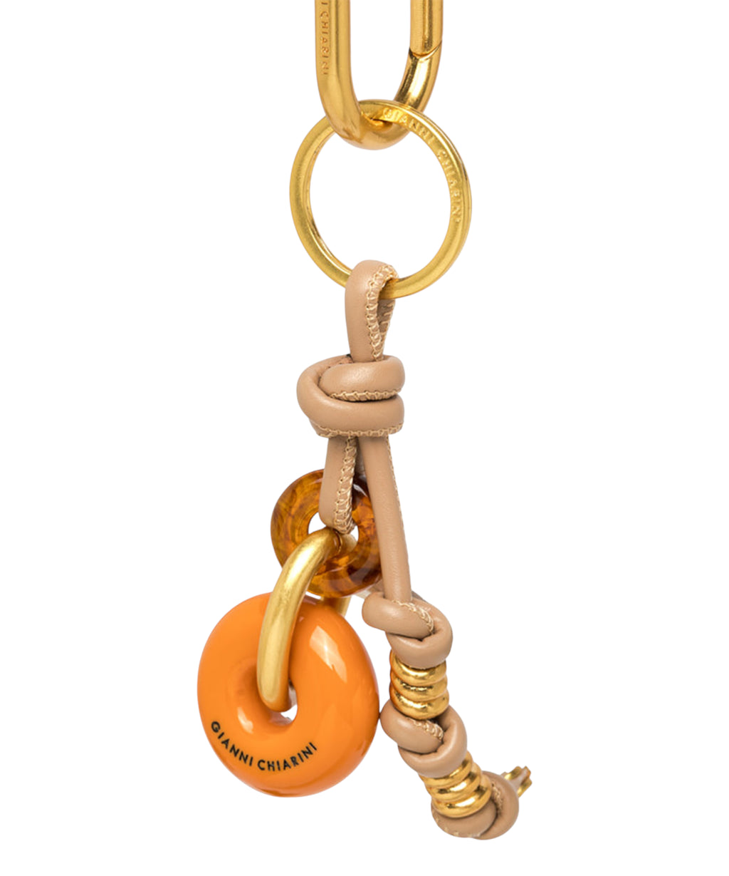 Porte-clés Gianni Chiarini Donut en cuir
