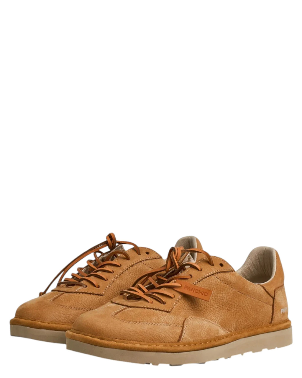 Chaussures à lacets homme nubuck Brown Sugar Panchic P011