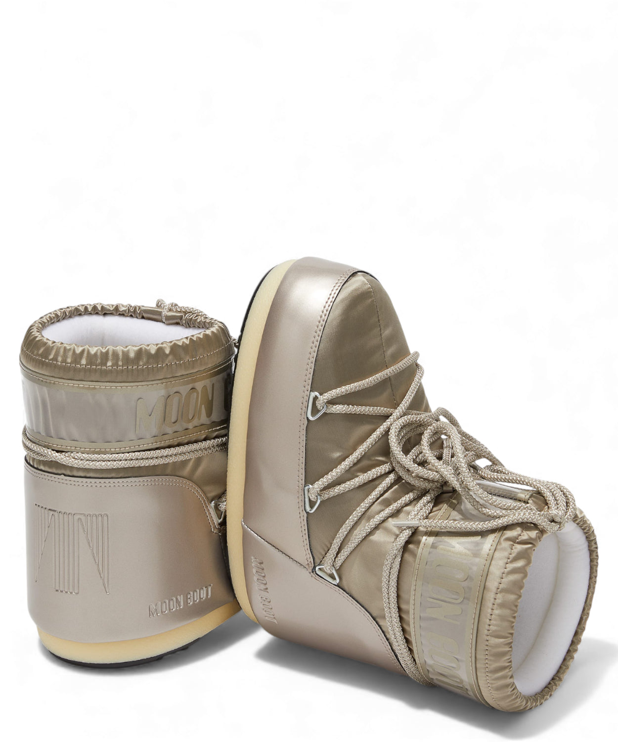 Stivale Moon Boot Icon Low Glance in Raso