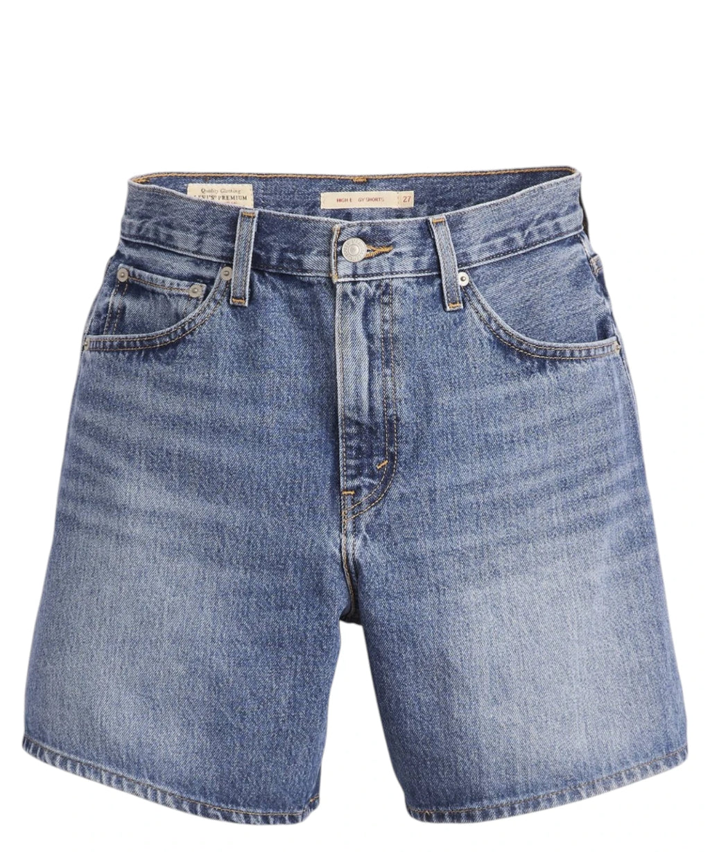 Short Donna Levi’s High Baggy en Denim