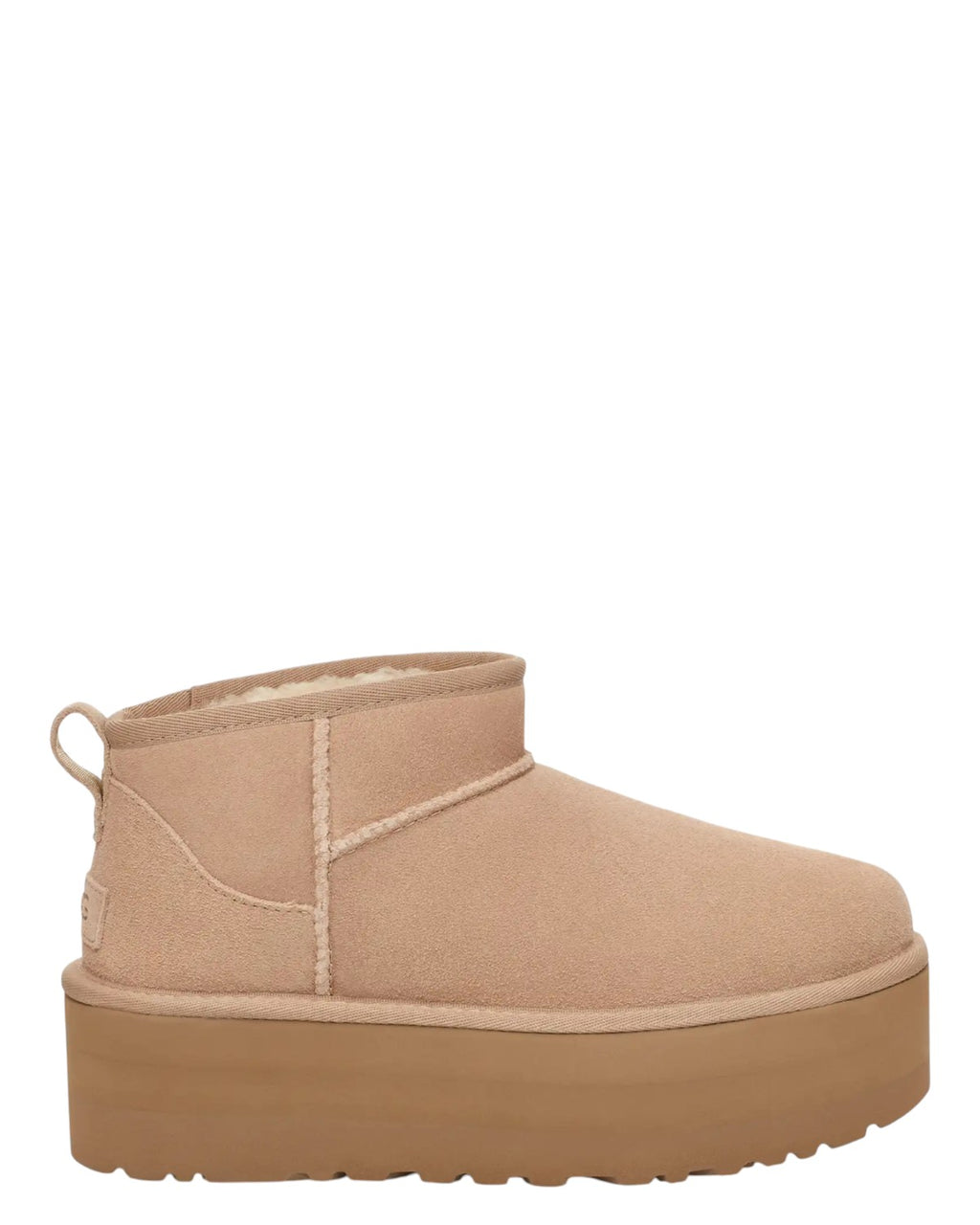 UGG Bottines Classic Ultra Mini à plateforme Sand