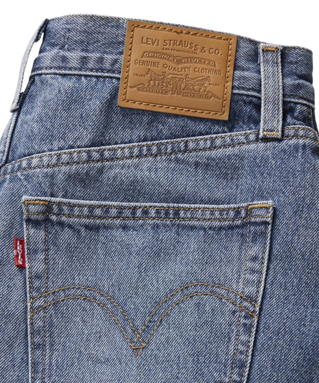 Short Donna Levi’s High Baggy en Denim
