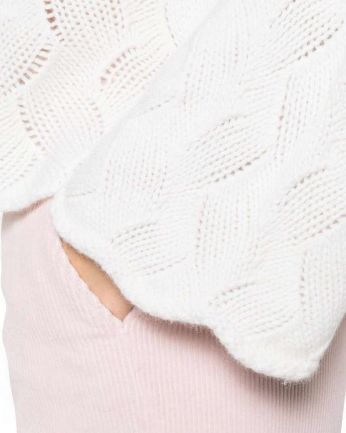 Maglia Dolcevita in Misto Lana con Maniche a Campana-Twinset-Maglieria-Vittorio Citro Boutique