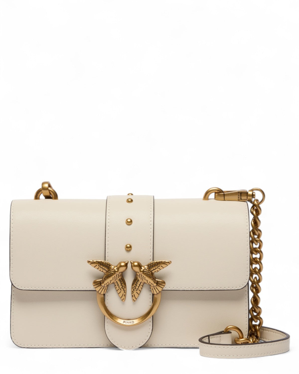 Love Bag One Piccola in Pelle con Tracolla Regolabile-Pinko-Borse a spalla-Vittorio Citro Boutique