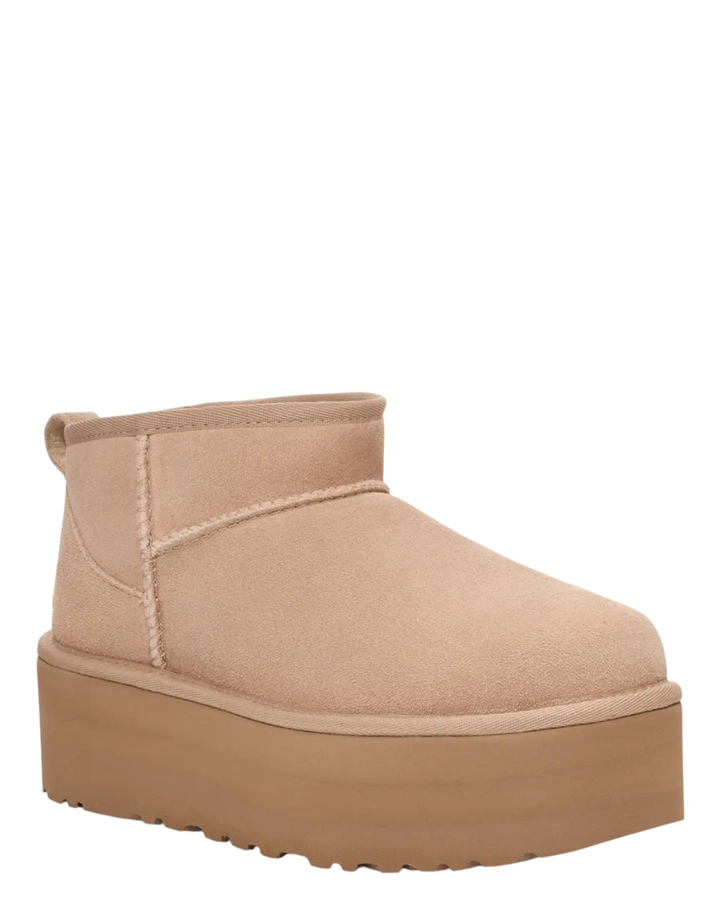 UGG Bottines Classic Ultra Mini à plateforme Sand