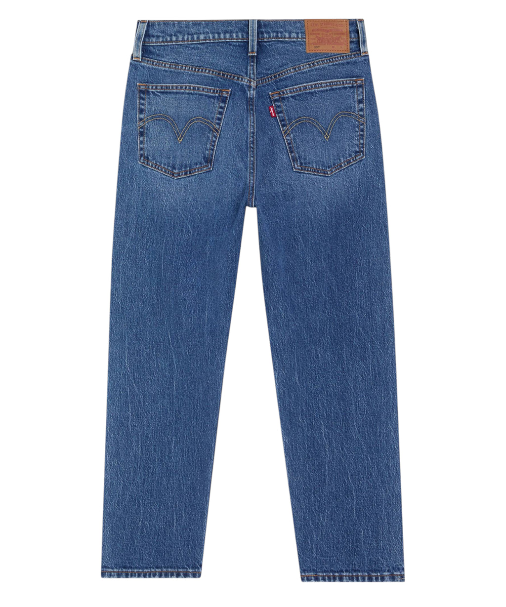 Jean court Levi's 501® taille haute avec stretch