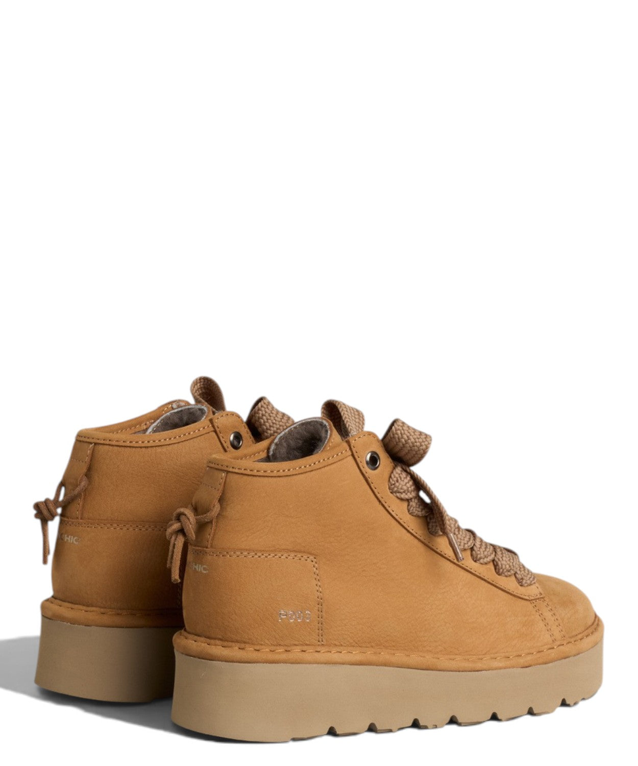 Panchic P003 Muse polacchino donna in nabuk Brown Sugar