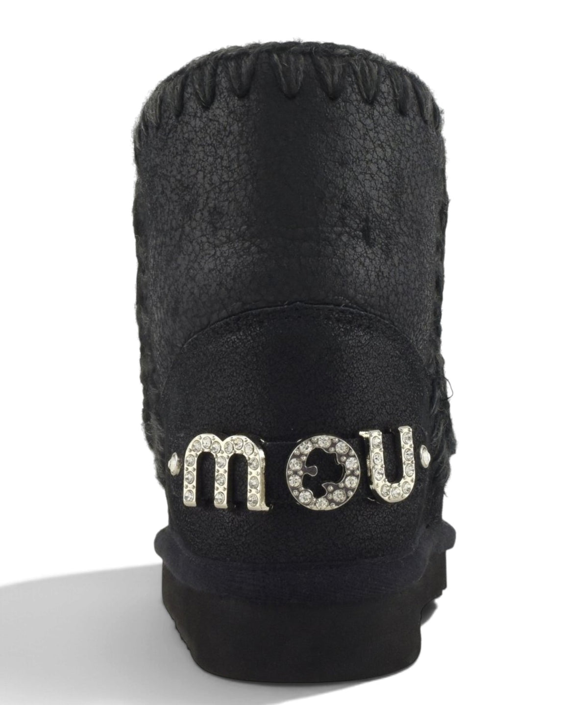 Bottine Eskimo 18 à logo en strass Mou