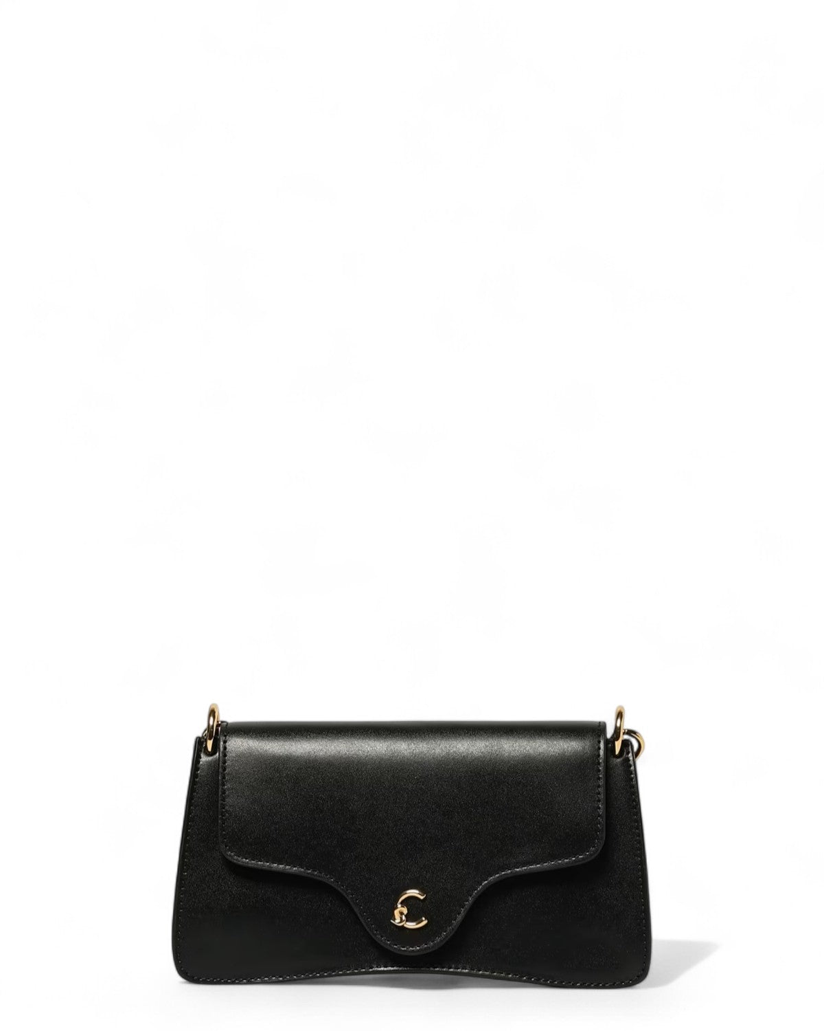 Borsa C-Me Calf con Tracolla in Pelle Liscia-Coccinelle-Borse a spalla-Vittorio Citro Boutique