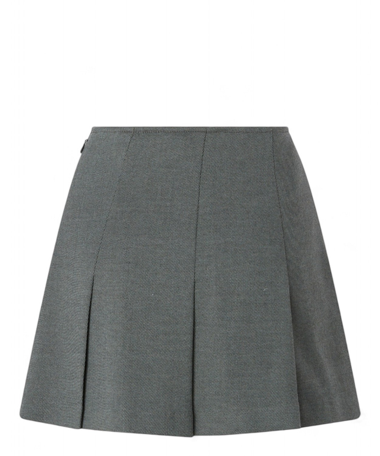 Minigonna a Pieghe in Misto Lana-Pinko-Gonne-Vittorio Citro Boutique