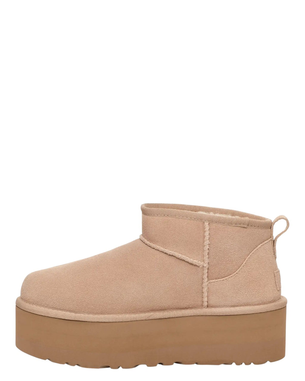 UGG Bottines Classic Ultra Mini à plateforme Sand